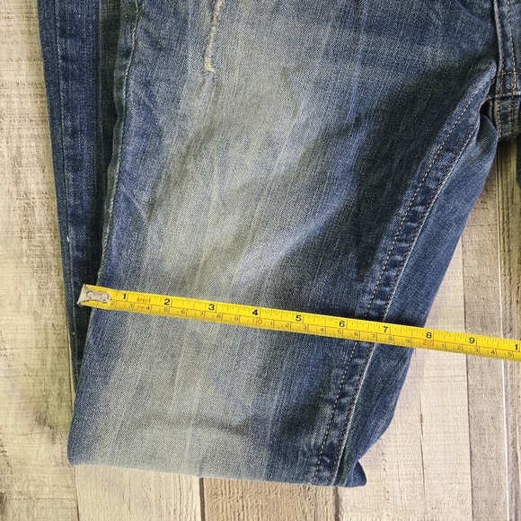 DECREE | NWOT Bootcut Blue Jeans in Dark Wash sz 5 - Picture 9 of 14